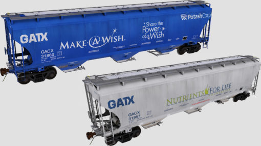 GACX Trinity 3-Bay Specialty Hoppers