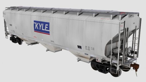 KRIX Trinity 3-Bay Covered Hopper