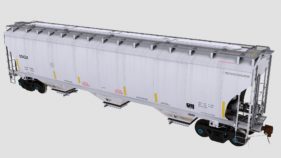 MAGX Trinity 3-Bay Covered Hopper