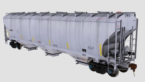 NAHX Trinity 3-Bay Covered Hopper