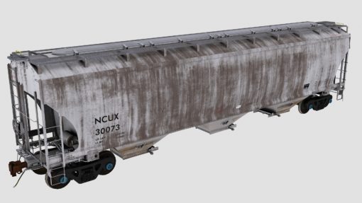 NCUX Trinity 3-Bay Covered Hopper