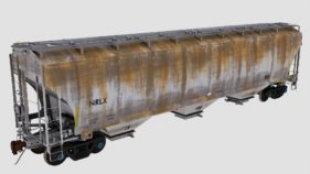 NRLX Trinity 3-Bay Covered Hopper