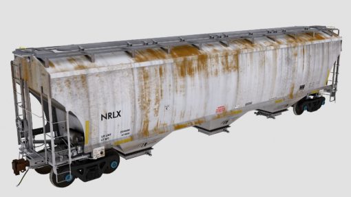 NRLX Trinity 3-Bay Covered Hopper - Image 2