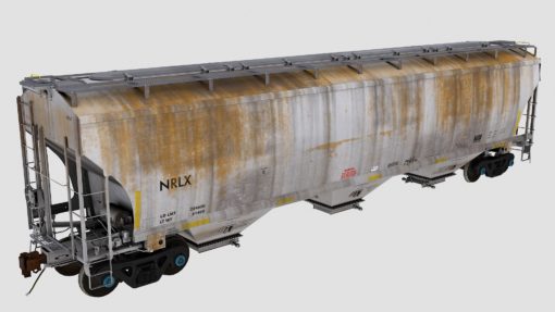 NRLX Trinity 3-Bay Covered Hopper - Image 3
