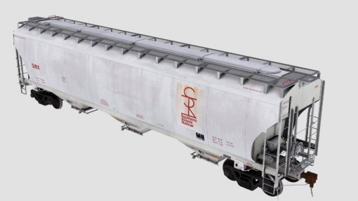 SIRX Trinity 3-Bay Covered Hopper - Image 3
