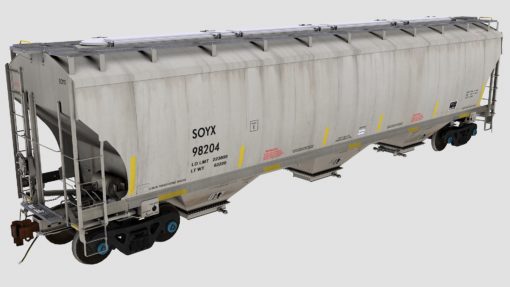 SOYX Trinity 3-Bay Covered Hopper