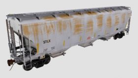 STLX Trinity 3-Bay Covered Hopper