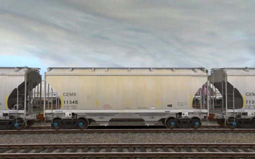 CEMX Trinity 2-Bay Covered Hopper