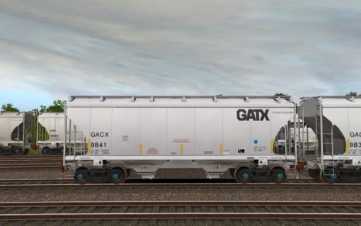 GACX Trinity 2-Bay Covered Hopper