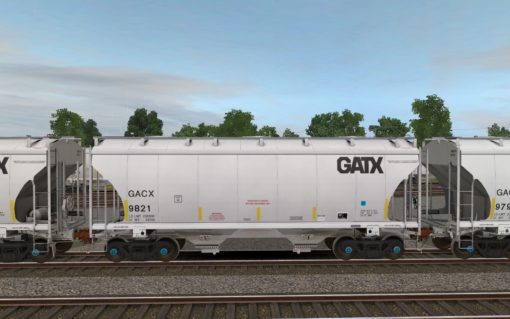 GACX Trinity 2-Bay Covered Hopper