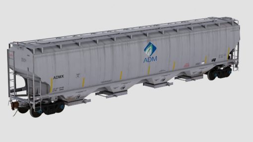 ADMX Trinity 4-Bay Covered Hopper - Image 3