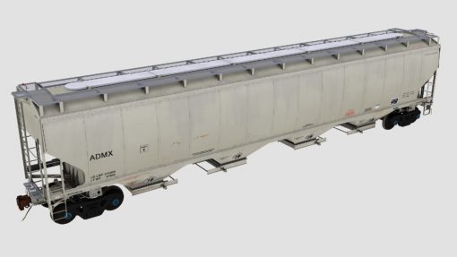 ADMX Trinity 4-Bay Covered Hopper 2 - Image 2