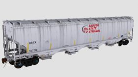 BSEX Trinity 4-Bay Covered Hopper