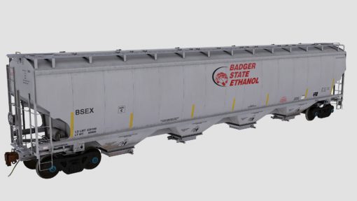 BSEX Trinity 4-Bay Covered Hopper - Image 2