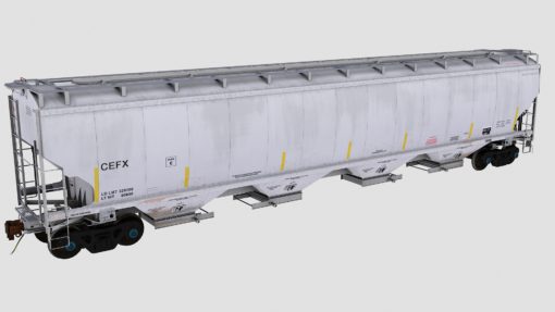 CEFX Trinity 4-Bay Covered Hopper