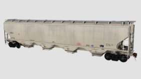 CEFX Trinity 4-Bay Covered Hopper 2