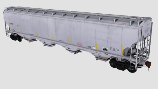 FURX Trinity 4-Bay Covered Hopper - Image 2