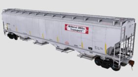 MWTX Trinity 4-Bay Covered Hopper