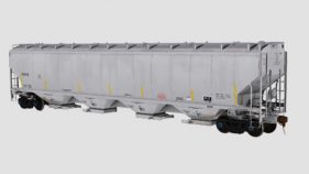NAHX Trinity 4-Bay Covered Hopper
