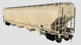 SAMX Trinity 4-Bay Covered Hopper