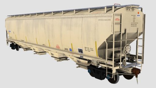 SAMX Trinity 4-Bay Covered Hopper - Image 2