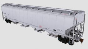 STLX Trinity 4-Bay Covered Hopper