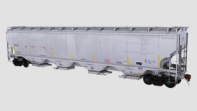 STLX Trinity 4-Bay Covered Hopper 2