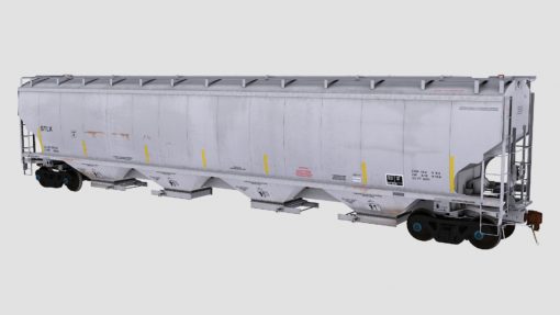 STLX Trinity 4-Bay Covered Hopper 2