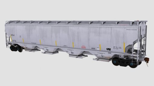 STLX Trinity 4-Bay Covered Hopper 2 - Image 2