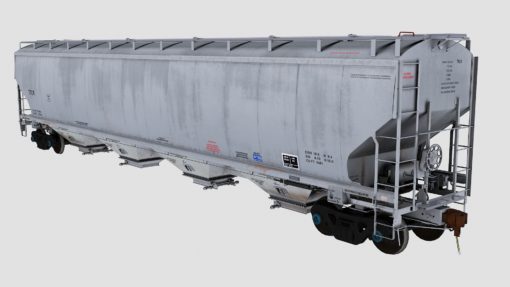 TILX Trinity 4-Bay Covered Hopper 4 - Image 2
