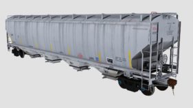 TILX Trinity 4-Bay Covered Hopper 4