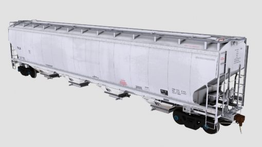 TILX Trinity 4-Bay Covered Hopper 5 - Image 3