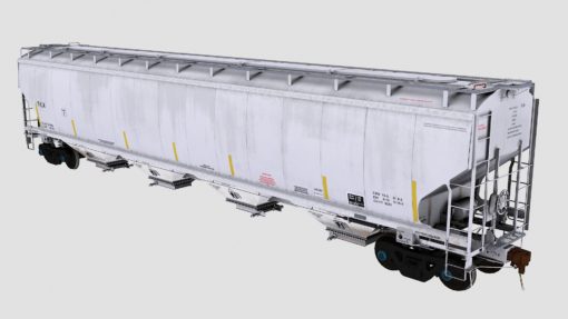 TILX Trinity 4-Bay Covered Hopper 5 - Image 2