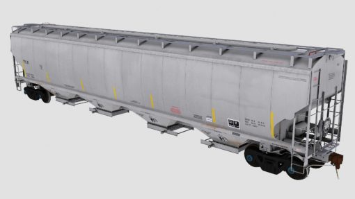 TILX Trinity 4-Bay Covered Hopper - Image 2