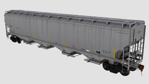 TILX Trinity 4-Bay Covered Hopper - Image 3