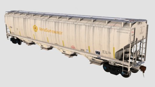 TILX Trinity 4-Bay Covered Hopper 3 - Image 2