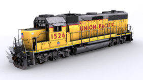 UP GP40M-2 Lightning Scheme