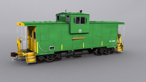 BNSF Wide Vision Caboose - Image 2