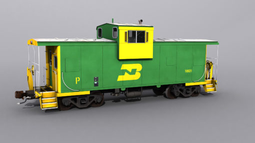 BNSF Wide Vision Caboose - Image 3