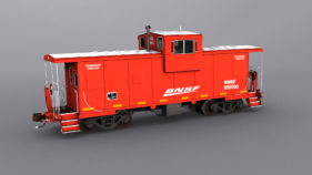 BNSF Wide Vision Caboose