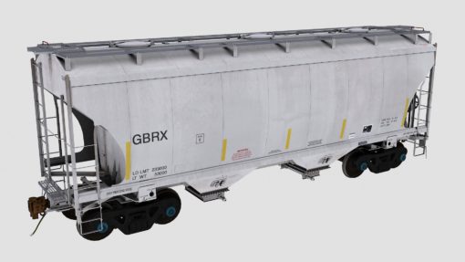 GBRX Trinity 2-Bay Covered Hopper