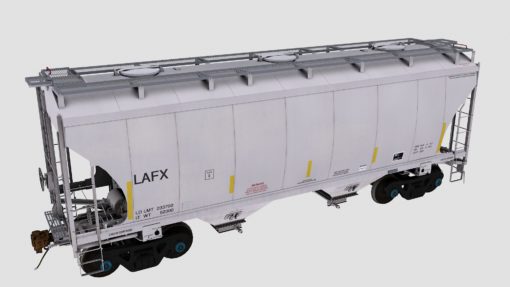 LAFX Trinity 2-Bay Covered Hopper