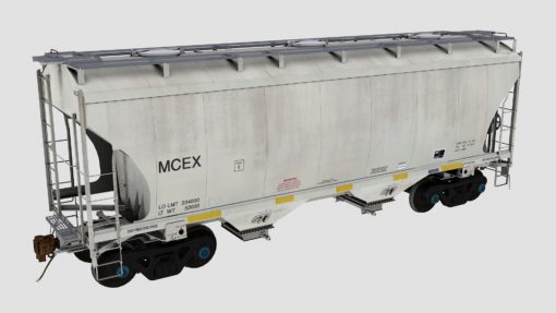 MCEX Trinity 2-Bay Covered Hopper