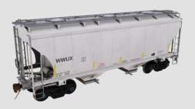 WWUX Trinity 2-Bay Covered Hopper