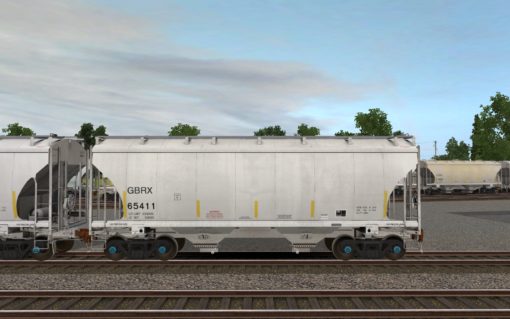 GBRX Trinity 2-Bay Covered Hopper