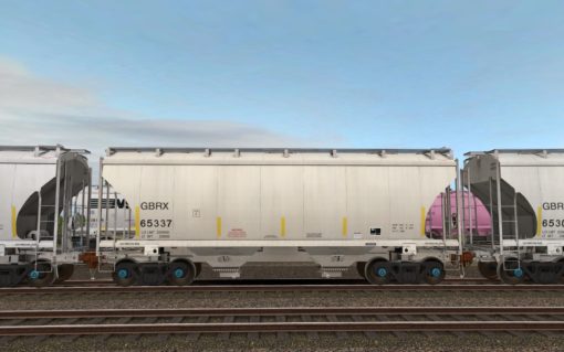 GBRX Trinity 2-Bay Covered Hopper