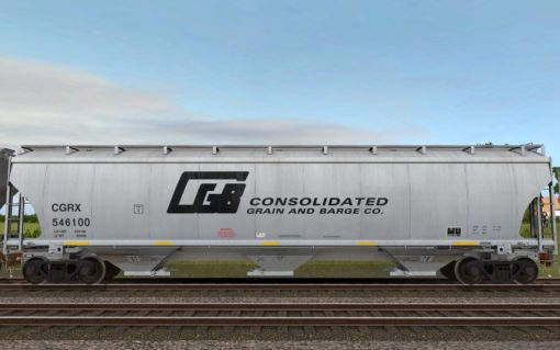 CGRX Trinity 3-Bay 5461cf Covered Hopper