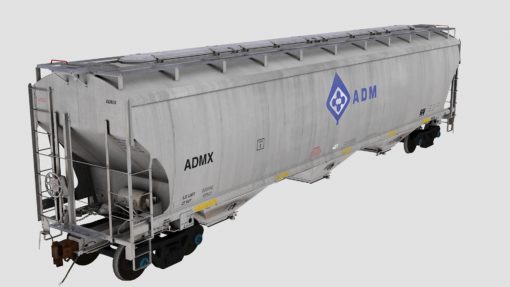 ADMX Trinity 3-Bay 5461cf Covered Hopper