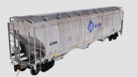 ADMX Trinity 3-Bay 5461cf Covered Hopper