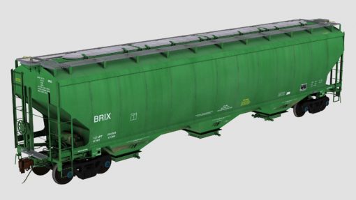 BRIX Trinity 5461cf 3-Bay Covered Hopper